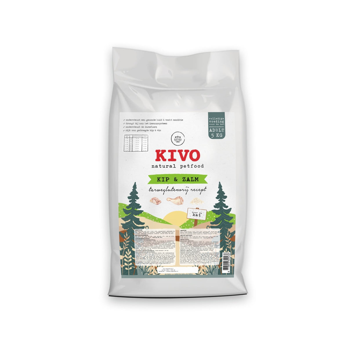 Kivo Kyckling & Lax (5kg)
