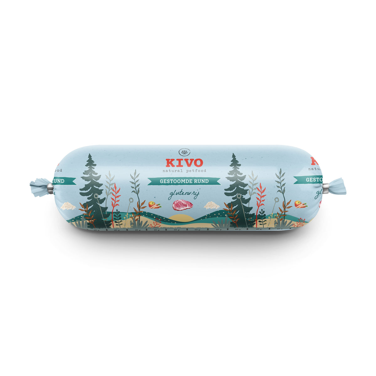 Kivo Ångkokt Nöt (600gr)