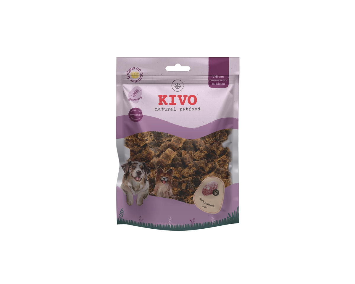 Kivo soft trainers lamm (100gr)