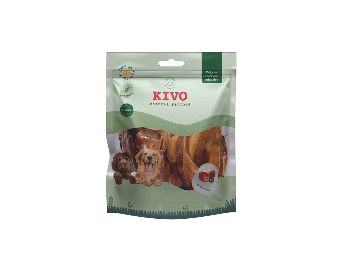 Kivo grisöron (4 stycken)