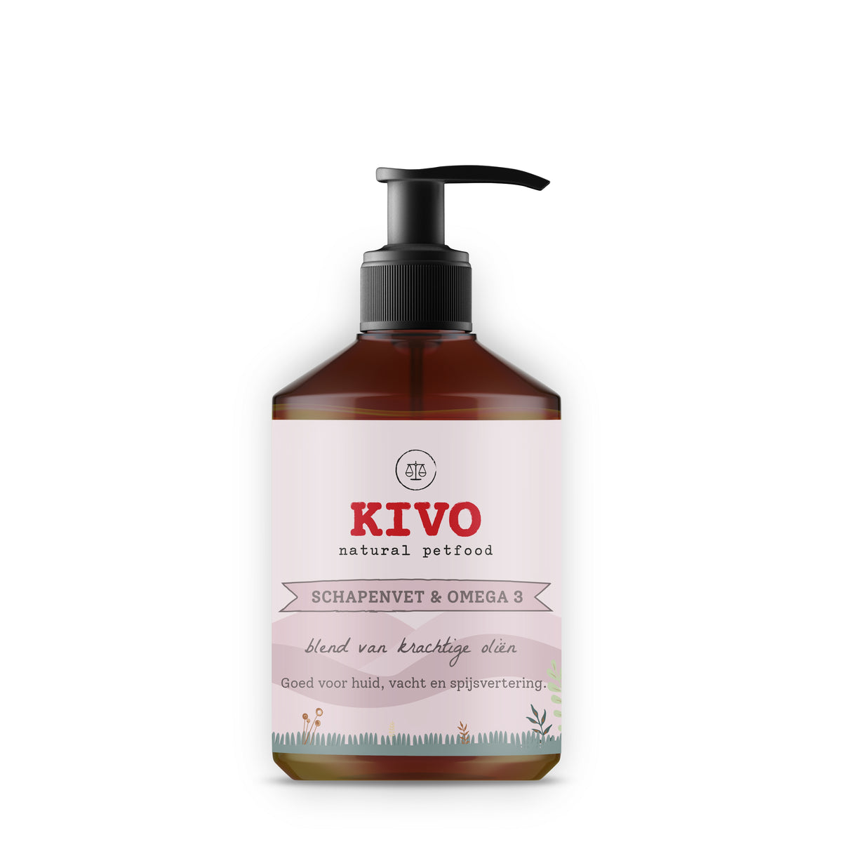 Kivo Fårfett med Omega-3 (500ml)