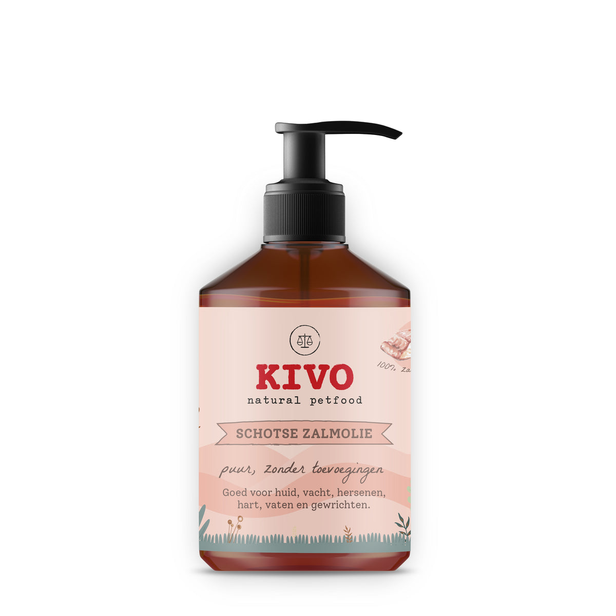 Kivo Skotsk Laxolja (500ml)